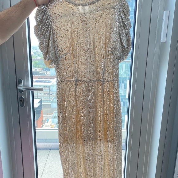 MAXI BRIDESMAID DRESS! Worn once - Picture 2 of 2